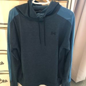 Cowl neck hoodie